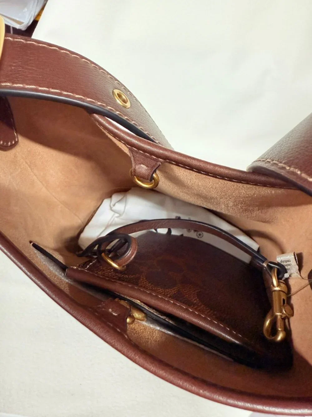 coach Bleecker Bucket Bag 21 In Signature Canvas ccx06